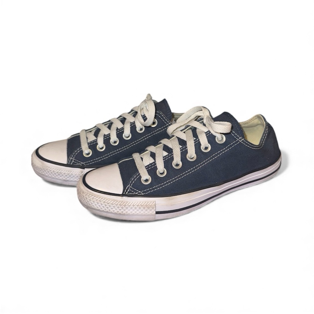 Converse Dark Blue Shoes Size 7.5 - Picture 3 of 5